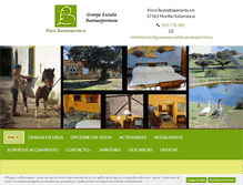 Tablet Screenshot of granjaescuelabuenaesperanza.com
